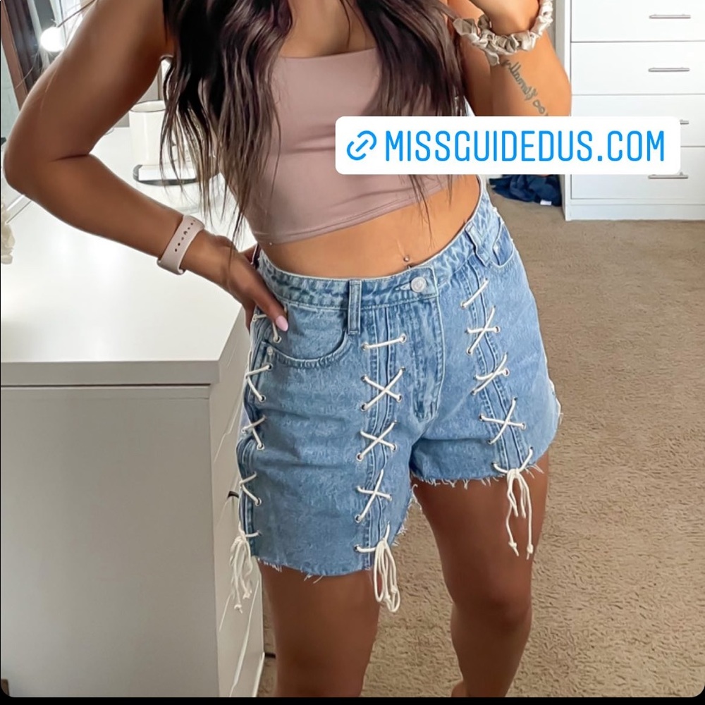 Missguided shorts.